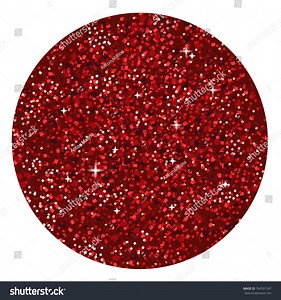 Red Glitter Texture Passion Color Circle Stock Vector (Royalty Free) 764591347 | Shutterstock