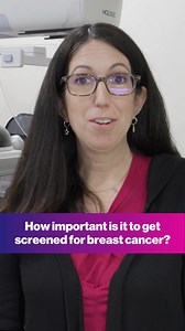 In honor of #BreastCancer Awareness Month, Dr. Lisa Abramson shares the importance of getting screened for breast cancer. #AskTheDoc | The Mount Sinai Hospital