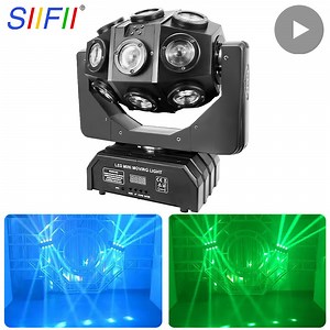 [Hot Item] Disco Stage Party Lights 18 LED RGB Moving Head