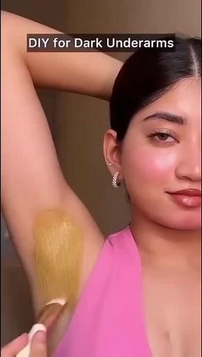 Dark Underarms Cleaning Tips at Home - Skin Whitening Pack