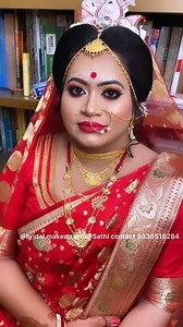 Today’s 1st work #NEXT_PROFESSIONAL_BRIDAL_MAKEUP_BATCH Next class will start from - 15 MAY 2021 Duration: 15 days classes ( weekly 4 -5 days classes ) Timing : 1 pm - 5pm Place : Sheoraphuli , near Railway Contact Us on : 9830518284 for seat-bookings and admission.... limited seats available | Bridal makeup Artist SATHI - Contact : 9804038325