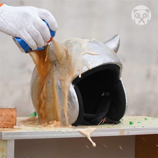 634K views · 858 reactions | Welding rebar into a super strong helmet | Bored Panda Art | Facebook