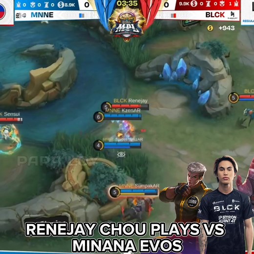 Grabeee kana Chou mag Renejay 😳👊🏻 #BlacklistInternational #MPLPH #MPLPhilippines #RENEJAY #chou #LakasNgPinas | Papa Loy