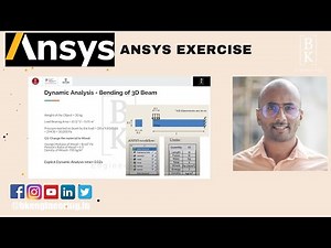 Explicit Dynamic Analysis | ANSYS Workbench | CAE | Tutorial for beginners | BK Engineering