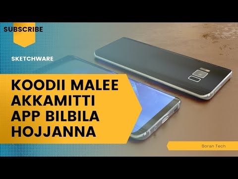 How to create a mobile app without coding || Afan oromo || Sketchware