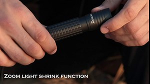 NICRON Flashlight, N81 Tactical EDC Flashlight 700 Lumens,Zoomable,Water Resistant,5 Modes,Handheld Light-for Camping, Outdoor, Emergency, Everyday Flashlights(18650/AA Not Included)