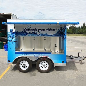 [Hot Item] Portable Drink Water Trailer Mobile Water Refill Station