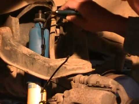 How to Install highly compressed air shocks using Zip Ties- Part II