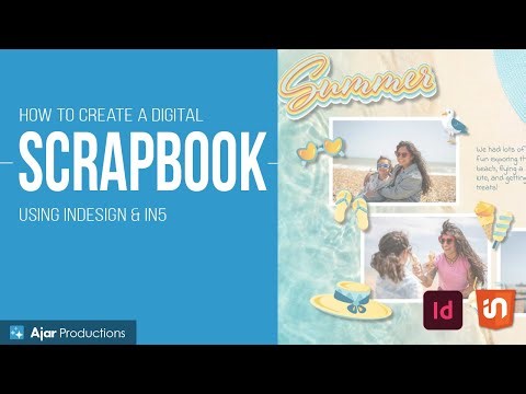 Create a Digital Scrapbook with InDesign and in5