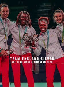 22K views · 75 reactions | “It feels like a school reunion”賂 One year since Birmingham 2022, Team England Women relive and celebrate their hard-earned Silver medal ♥️ | Basketball England | Facebook