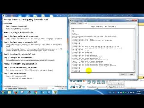 Configuring Dynamic NAT - Cisco Dynamic NAT - nat overload configuration - dynamic nat pool