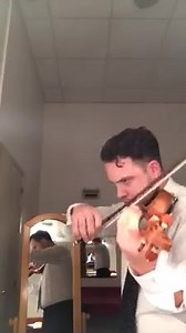 Bartok backstage warmup... | Violinist Giora Schmidt