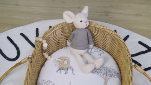 Gllquen Baby Bassinet Sheets Set 2-Pack, Breathable Cozy Bassinet Fitted Sheet Universal Fit Standard Mattress Oval Rectangle Cradle Baby Sheets for Baby Boy Girls Unisex 32"x16" (Sea Lions)