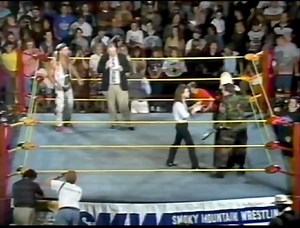 120K views · 1.2K reactions | August 4, 1995: Shawn Michaels vs Buddy Landell at Smoky Mountain Wrestling "Super Bowl of Wrestling " at the Knoxville Coliseum | RassleRama | Facebook