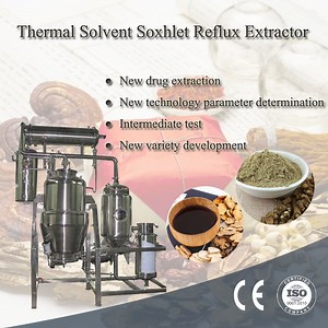 [Hot Item] Small Scale Thermal Solvent Soxhlet Reflux Extractor Concentrator Equipment