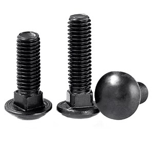 [Hot Item] Heavy-Duty Galvanized Carriage Bolt DIN603 with Nut and Washer