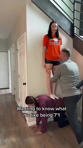 What it’s like being 7’1 #tall