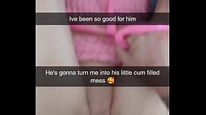 Recopilación de esposas MILF infieles preñadas y creampie en Snapchat