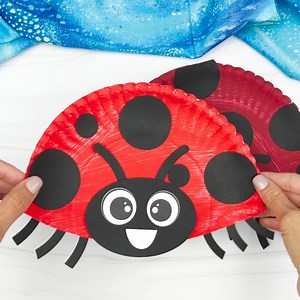 21K views · 494 reactions |  Ladybug Paper Plate Craft ✂️ Get the template on the blog | Simple Everyday Mom | Facebook