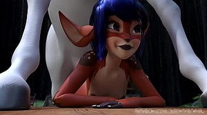 Centaur Things 3 - Rise of the Doe&excl; - Futanari Doe Girl Visits with a Centaur To Learn About Breeding&excl;