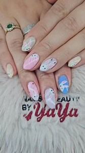 Easter nails colours from Calgel  勺   #NailsandBeautyByYaya #coalville #calgeluk #izabellehammonuk #izprocolour #nailsalon #Yaya #nailartist #NailArtistLife #nailart #easternails | Nails and Beauty By Yaya | Facebook
