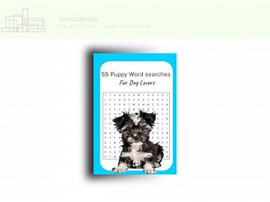 Dog Lover Word Search Puzzles: 55 Brain Games for Adults & Teens (digital Download) - Etsy