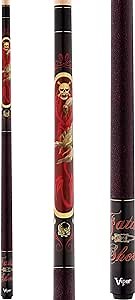 Viper Underground 58" 2-Piece Billiard/Pool Cue, Fatal Shot