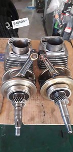 REPLACE CONECTING ROD AND REBORE | Kabro mechanic