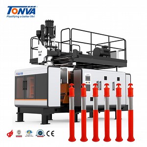 [Hot Item] Portable Traffic Delineator Post Road Control Plastic Safety Bollards Blow Molding Machine