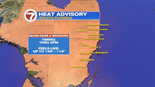 Another hazy, hot and humid day is ahead with a Heat Advisory in effect | 7Weather