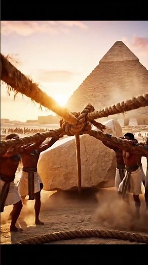 Ropes of the Pharaohs —The Real Power Behind the Pyramids #AncientEgypt #PyramidConstruction #egypt