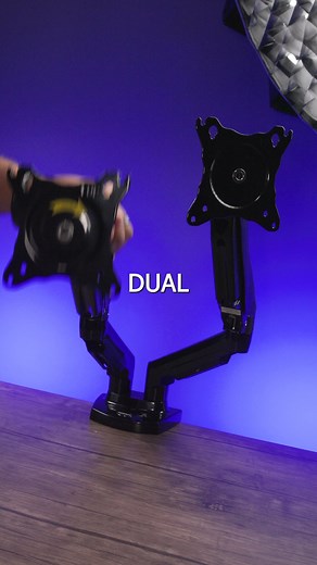 Perfect Dual Monitor Arm for Gamers and Professionals! 🖥️🎮 #HUANUO #DualMonitor #MonitorMount | Run Run Deals