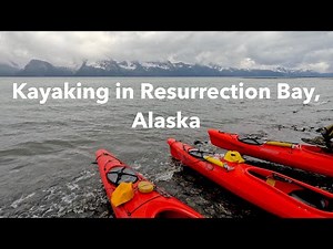 Kayaking in Resurrection Bay, Alaska 4K