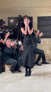 It was an emotional Paris Fashion Week debut for Victoria Beckham ❤️ - - > https://trib.al/8aAvZyp | British Vogue