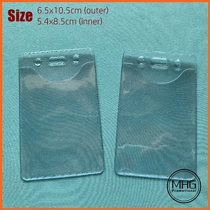 [Hot Item] Classical Top-Loading Format Vinyl Vertical ID Card Holders