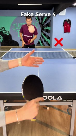 Ping Pong Fake Serve 4🏓 | ping pong