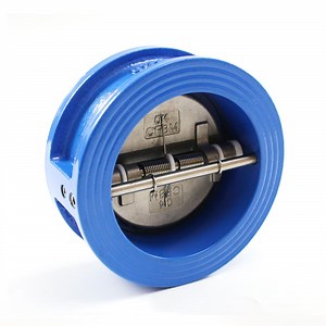 [Hot Item] Double Disc Check Valve China Factory Double Disc SS316 150lb CF8 Wafer Check Valve