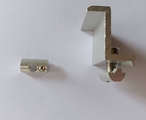 [Hot Item] Aluminum 6005 Profile Solar Panel Module Mounting Clamp Lock Nut with Spring Loaded Ball for 40*40 Europe Germany Rail