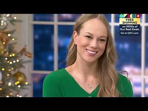 Fire Light Lab Grown Diamond 1-3ct Solitaire Necklace, 14K on QVC