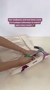 Character The 5-Piece Tool Set for Home, Compact & Portable Tool Kit in a Natural Canvas Storage Bag, with Hammer, Screwdriver, Wrench and Pliers, Midnight (Blue)