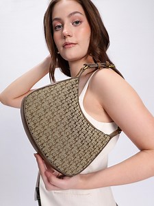 Buy MANGO Brand Logo Structured Shoulder Bag -  - Accessories for Women