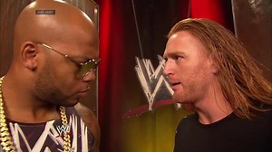 Flo Rida deals with an interrupting Heath Slater: Raw, July 21, 2014