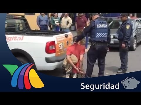 Mujer somete a ladrón de bicicletas en DF | Noticias