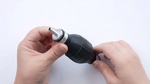 Primer Fuel Pump For Car Boat Marine Outboard,Hand Primer Bulb Rubber + Aluminum Fuel Pump Line Hand Primer Bulb Gas Petrol (6mm)