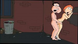Family Guy cartoon parody - Lois's affair with Glenn Quagmire is big and public - Tubator