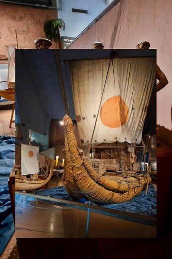 МУЗЕЙ KON-TIKI В ОСЛО The Kon-Tiki Museum KON-TIKI-MUSEET I OSLO Kon-Tiki-museet ligger på den vakre halvøya Bygdøy i Oslo – et sted der Norges beste museer med maritimt tema ligger samlet. Rett ved siden av finner man Fram-museet og Norsk Maritimt Museum. Deres utendørs utstillinger – gamle skip, ankre, skipsdeler og maritime gjenstander – står så nært hverandre at det noen ganger er vanskelig å si hvilket museum de egentlig tilhører. Sammen skaper de en helt spesiell atmosfære: en spasertur me