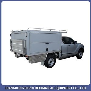 [Hot Item] Aluminium Ute Canopy with Top Roof Racks Toolbox Storage Tool Case Truck Tool Box Trailer
