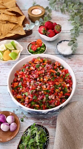 17K views · 180 reactions | Strawberry Salsa  - Elevate your winter...