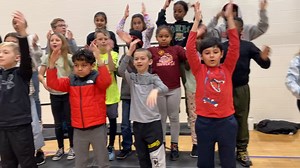 8.9K views · 178 reactions |   女 To kick off our Tuesday-that-feels-like-a-Monday, here's a burst of energy from our Blacklick Elementary fourth graders. We hope their enthusiasm brings everyone good vibes to start this cold week ahead! | Gahanna-Jefferson Schools | Facebook