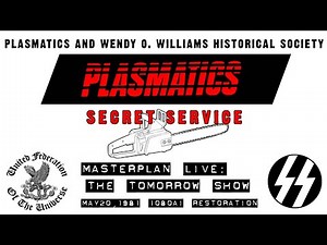 PLASMATICS MASTERPLAN LIVE MAY 20, 1981 TOMORROW SHOW